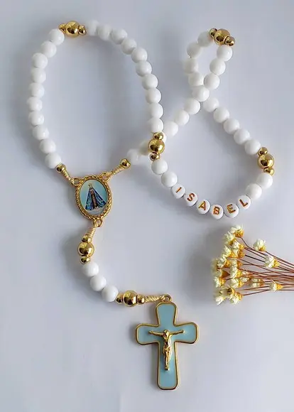 Terço Nossa Senhora Aparecida - Modelo Luxo