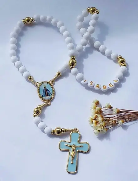Terço Nossa Senhora Aparecida - Modelo Luxo