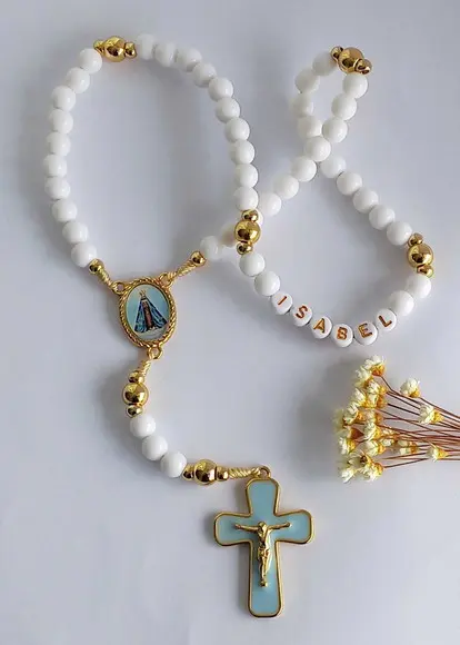 Terço Nossa Senhora Aparecida - Modelo Luxo