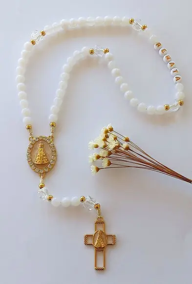 Terço Nossa Senhora Aparecida para Crisma ou Madrinhas