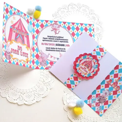 Convite Circo