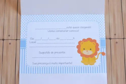 Convite Leãozinho