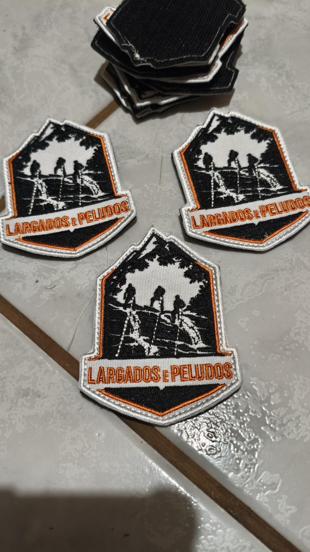 Patch bordado personalizado Airsoft logo crossfit