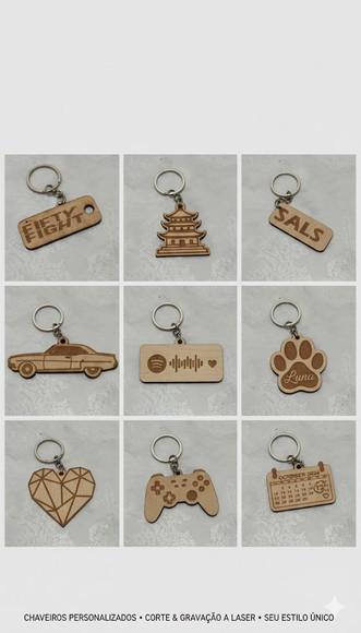 do Logo da Sua Empresa ao Seu Hobby Favorito: Chaveiros em m