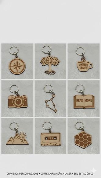 do Logo da Sua Empresa ao Seu Hobby Favorito: Chaveiros em m