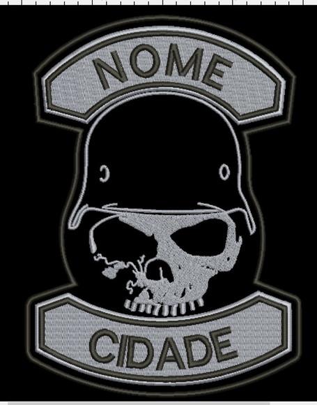 Patch Bordado MotoClube Jaquetas Personalizados Diversos