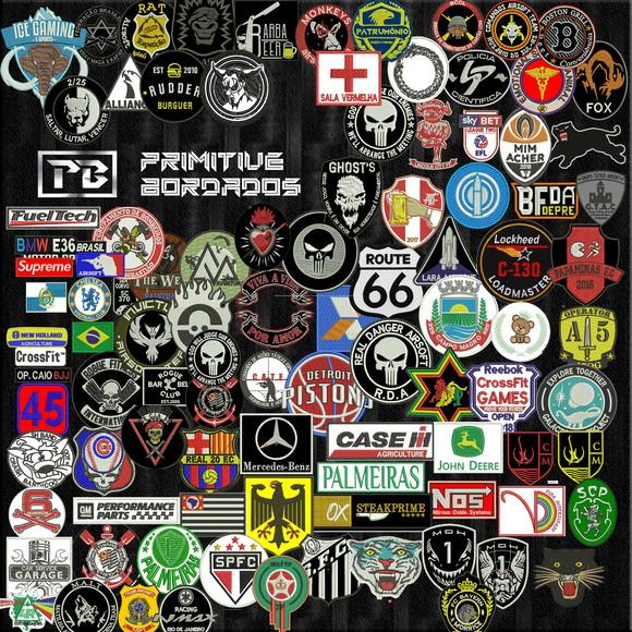 Patch Bordado Personalizado sua Logo