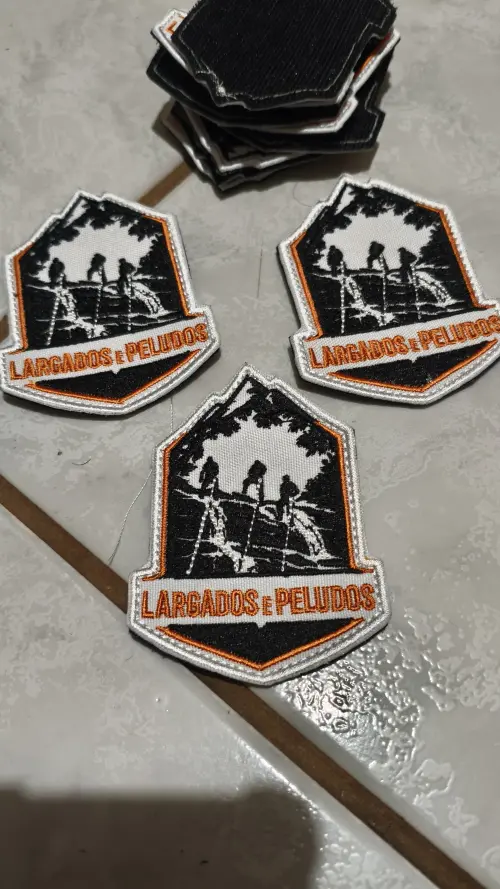 Patch bordado personalizado Airsoft logo crossfit