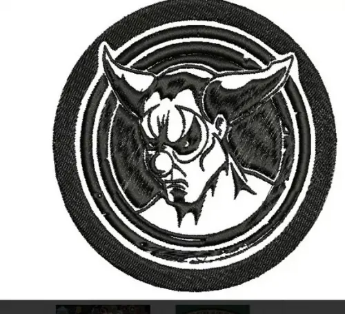 Patch Bordado CrossFit Com Fixador Parte Macho Outros