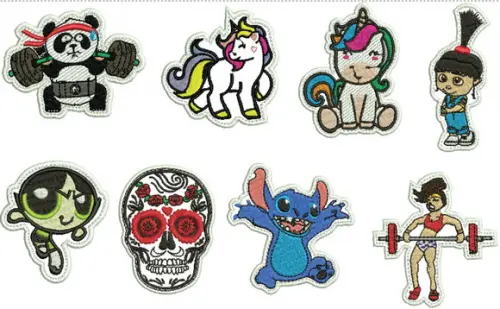 Patch Bordado Crossfit/mexico