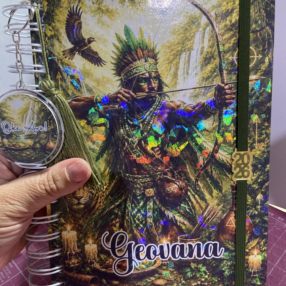 Agenda personalizada orixás