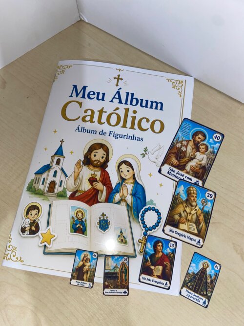 Albúm de figurinhas Catolico