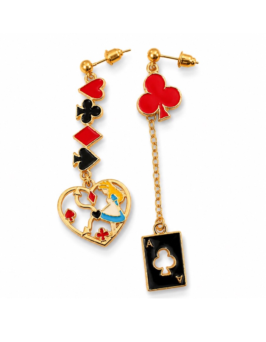 Brincos Temáticos Alice no País das Maravilhas - Modelo 13 Alic