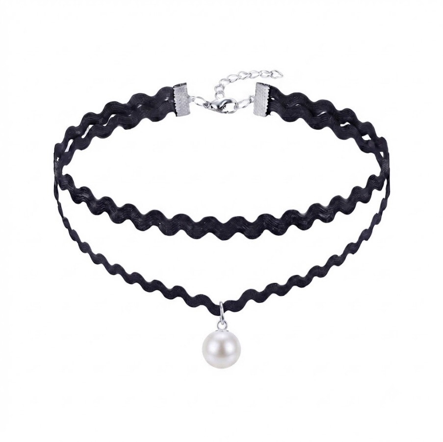 Gargantilha Choker Sianinha Modelo 2.4, Delicada E Ajustável
