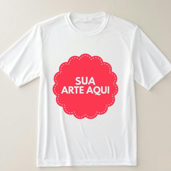 10 Camisetas Branca Personalizada