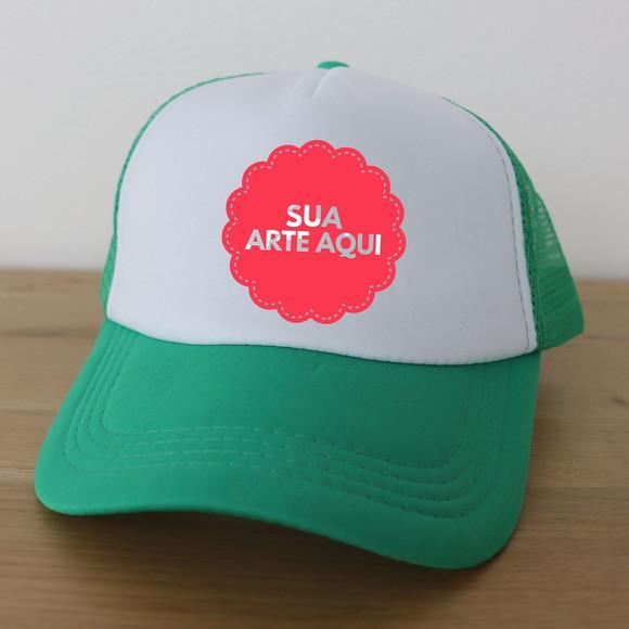 Boné Trucker Personalizado - Sua Arte Aqui
