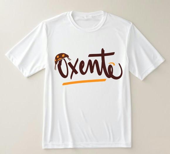 Camiseta Branca Oxente Chapéu Nordestino