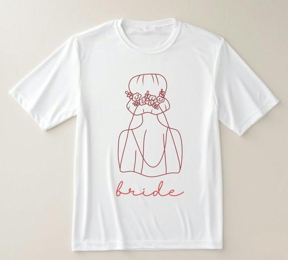 Camiseta Bride Noiva Minimalista