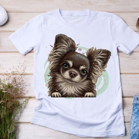 Camiseta Chihuahua Dog Pet Lover Amante de Cães