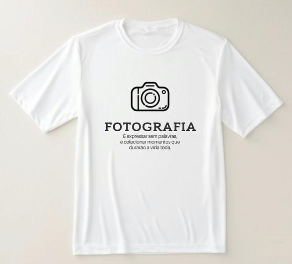 Camiseta Estampa Fotografia
