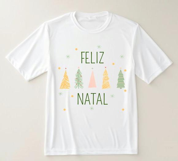 Camiseta Feliz Natal Estilo e Alegria para o Fim de Ano