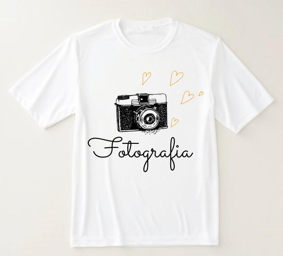 Camiseta Fotografia Estilo Vintage com Toque Romântico
