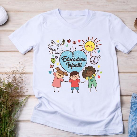 Camiseta Profissão Educadora Infantil