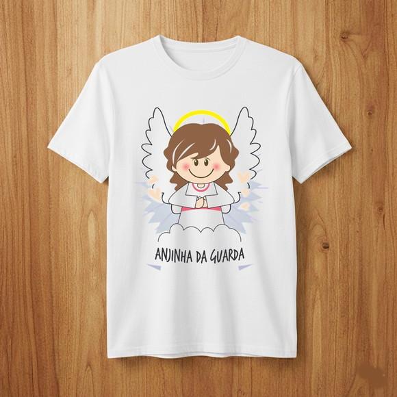 Camiseta Santo Anjo do Senhor Anjinho da Guarda