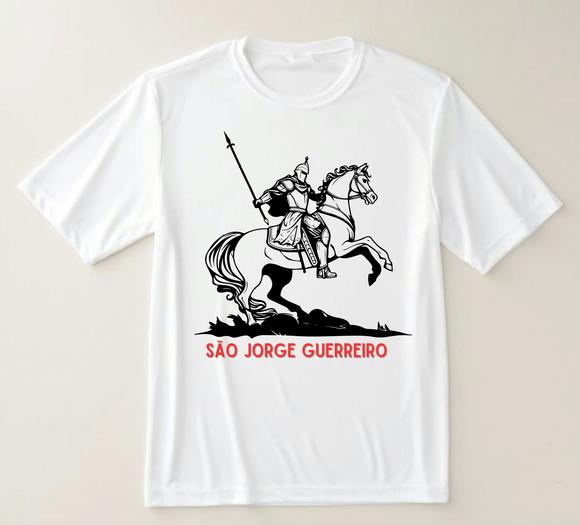 Camiseta São Jorge Guerreiro Design Clássico e Atemporal