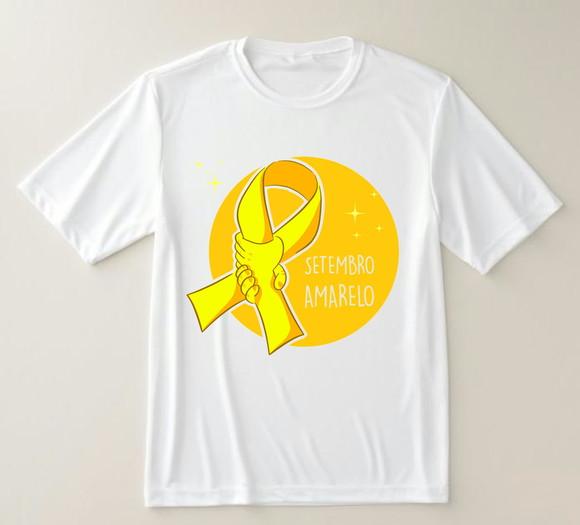 Camiseta Setembro Amarelo Apoiar É Um Ato de Amor