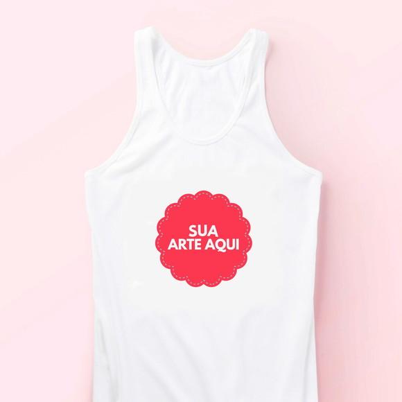 Regata Feminina Personalizada Estilo Nadador