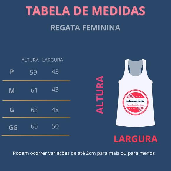 Regata Feminina Personalizada Estilo Nadador