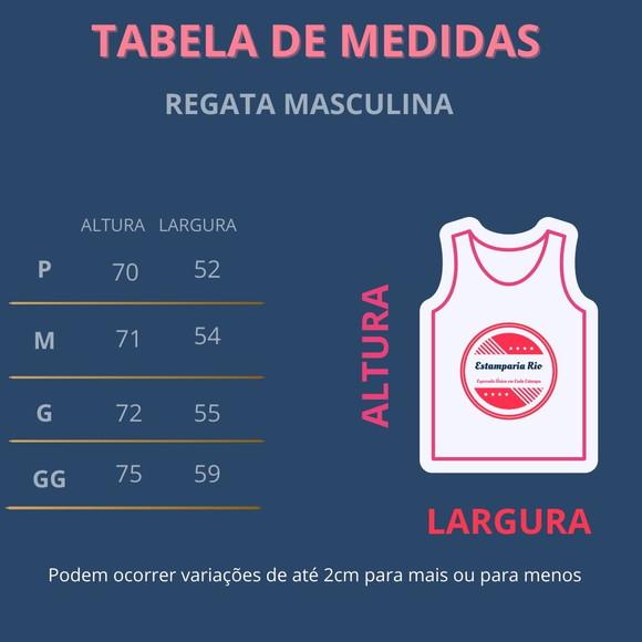 Regata Masculina Carnaval Branca Hoje É Dia de Maldade