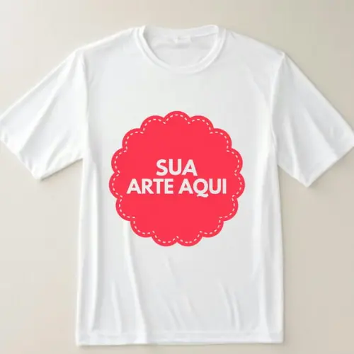 10 Camisetas Branca Personalizada