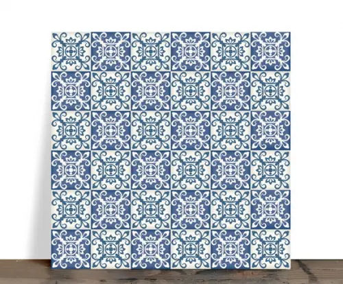 Azulejo Decorativo Mosaico Português Clássico 15x15