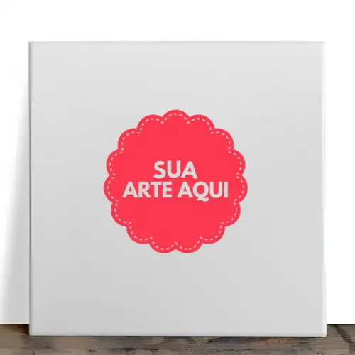 Azulejo Personalizado 15x15 cm com Suporte Grátis