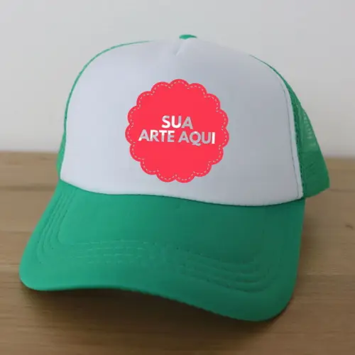Boné Trucker Personalizado - Sua Arte Aqui