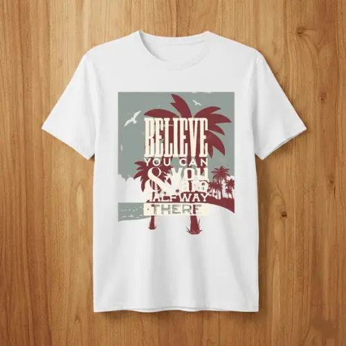 Camiseta Believe Summer Vibes