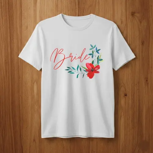 Camiseta Bride Noiva Momentos Inesquecíveis