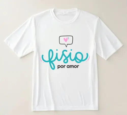 Camiseta Fisioterapia Fisio Por Amor