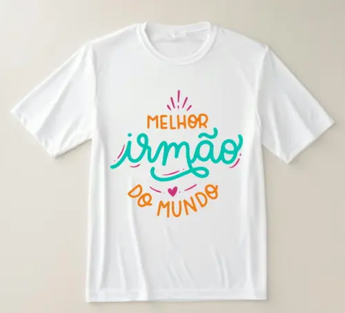 Camiseta Melhor Irmão do Mundo