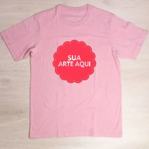 Camiseta Rosa Personalizada