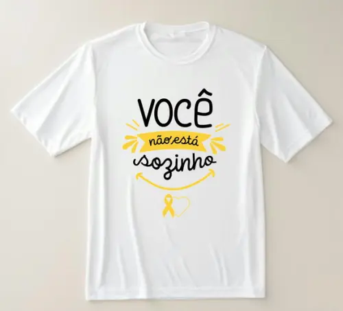 Camiseta Setembro Amarelo