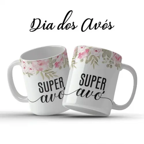 Caneca Presente Super Avó