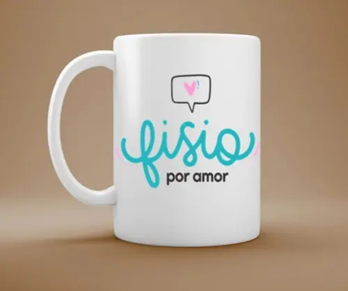 Caneca Profissão Fisioterapeuta - Fisio Por Amor