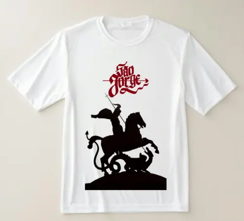 Coleção de Camisetas São Jorge e Ogum - Fé, Proteção e Arte