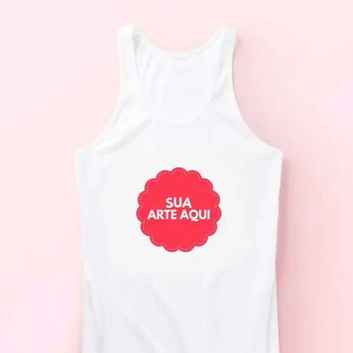 Regata Feminina Personalizada Estilo Nadador