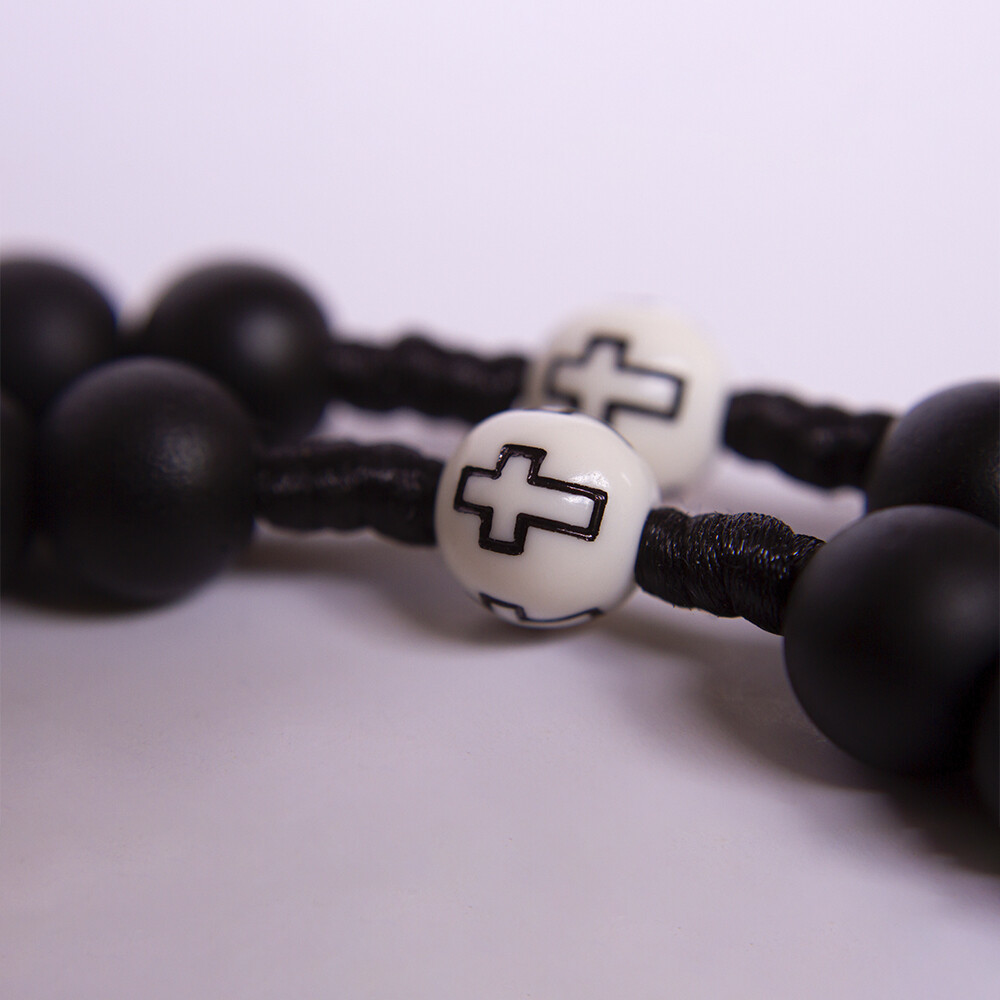 Terço Jesus Misericordioso | Presente Católico Artesanal