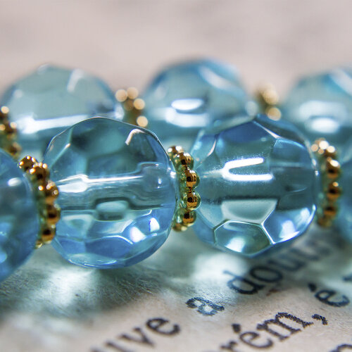 Terço Nossa Senhora Aparecida Azul Claro | Artesanal