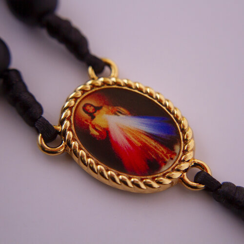 Terço Jesus Misericordioso | Presente Católico Artesanal
